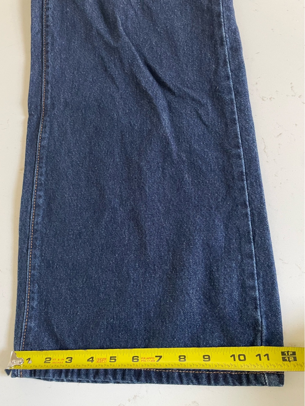 Levi's '94 Baggy Wide-Leg Jeans - Dark Blue 26 w/ 30” inseam *NWOT* y2k - Picture 12 of 12